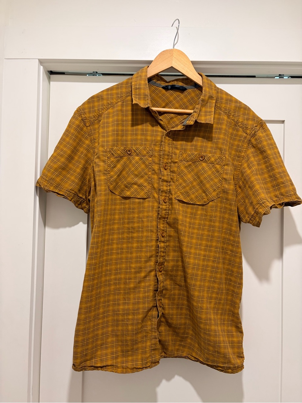 Arc'teryx Tranzat short sleeve button-up shirt